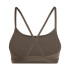 Brassiere de sport adidas Femme Aeroreact Big Logo Graphic Olive Green