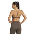 Brassiere de sport adidas Femme Aeroreact Big Logo Graphic Olive Green