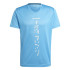 T-shirt Trail adidas Trail Running Homme de Terrex Agravic Bleu