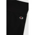 Collants Champion Leggings Femme Crop Black