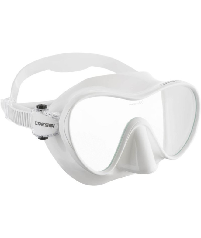 Masque pour Plongée Cressi F1 Unisexe Blanc