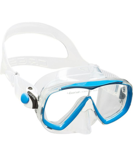Masque pour Plongée Cressi Étoile Unisexe Transparent-Bleu