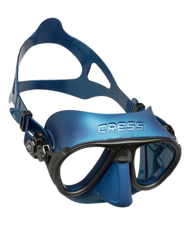 Masque pour Plongée Cressi Calibre Unisexe Bleu...