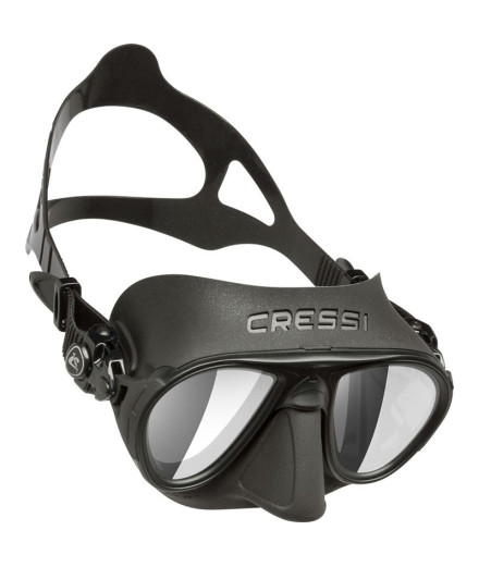Masque pour Plongée Cressi Calibre Unisexe Dark-Negro Miroir