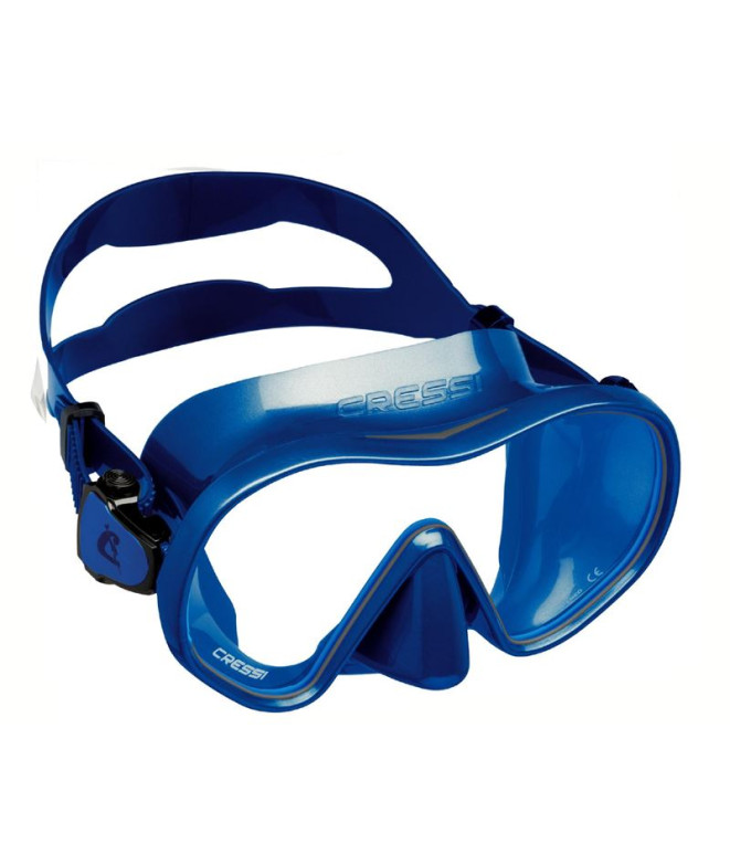 Masque pour Plongée Cressi F-Dual Unisexe Bleu...
