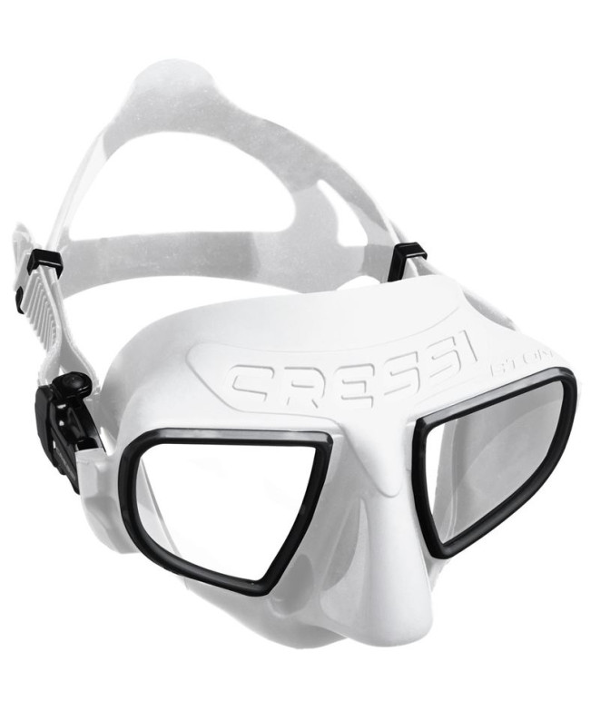 Masque pour Plongée Cressi Atom Unisexe Blanc-Noir