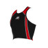 Bikini Natation Mosconi Haut de Triathlon Noir - Rouge Homme