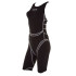 Singe Mosconi triathlon Tri Shar Ef Noir - Gris perle Femme