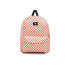 Sac à dos Vans Old Skool Check Rouge Unisexe