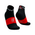 Chaussettes Trail de Compressport Ultra Low Noir/Blanc