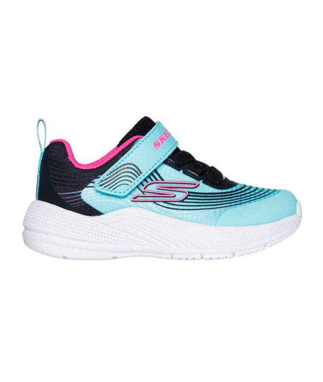 Chaussures Skechers Fille Microspec Advance Blue