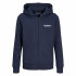 Sweat Jack and Jones Jjalvis Sweat Zip Navy Blazer Enfant