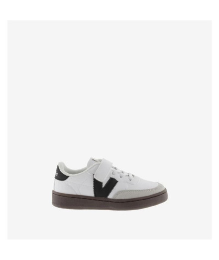 Chaussures Femme Victoria Oslo Effet Cuir Blanc