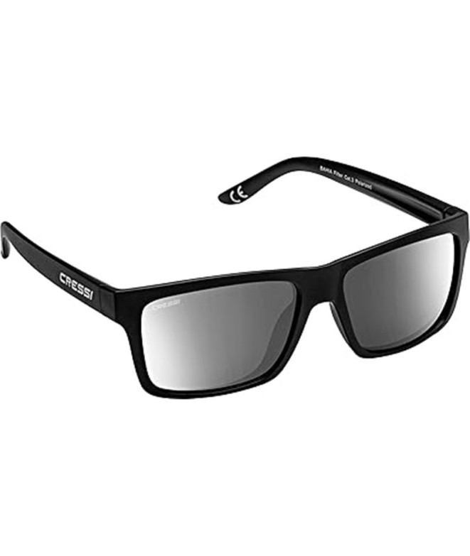 Lunettes Cressi Bahia noir-verre miroir