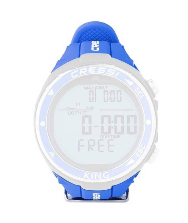 Correa Cressi King Bleu Silicone