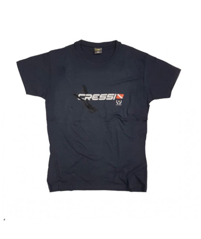 T-shirt Cressi Équipe de Pêche Homme Marin
