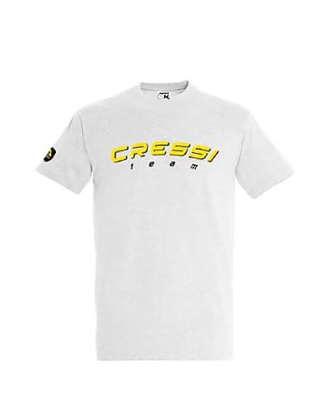 T-shirt Cressi Équipe Homme Bigoré-Jaune