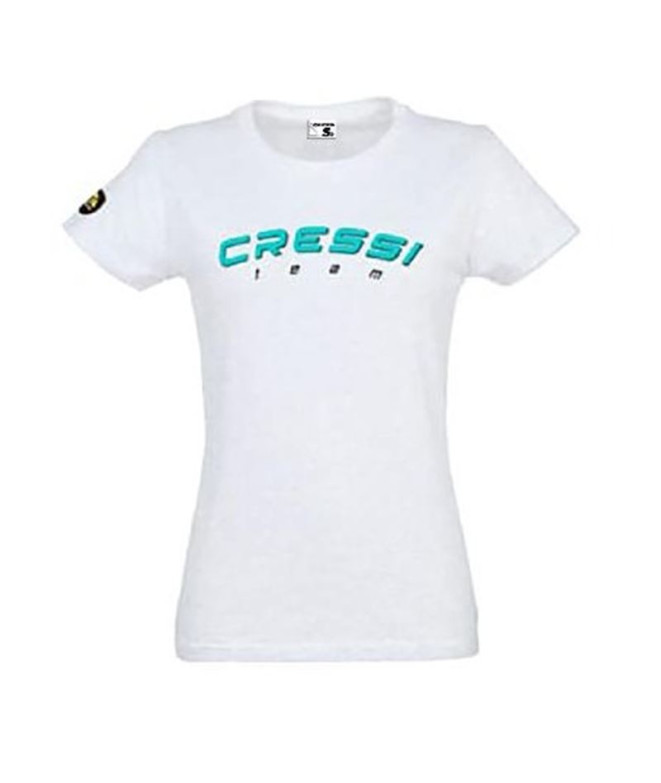 T-shirt Cressi Équipe Femme Bigoré-Aguamarina