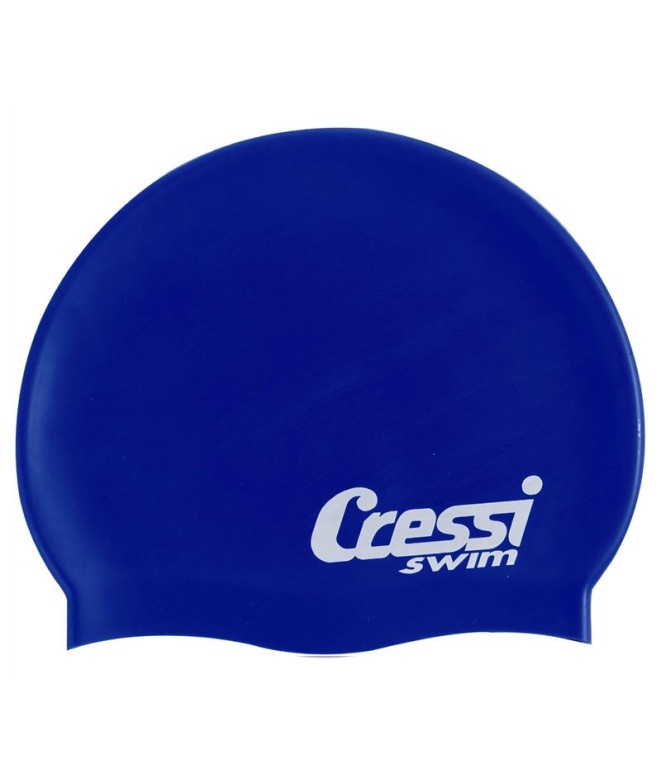 Bonnet de natation Cressi Silicone Bleu royal