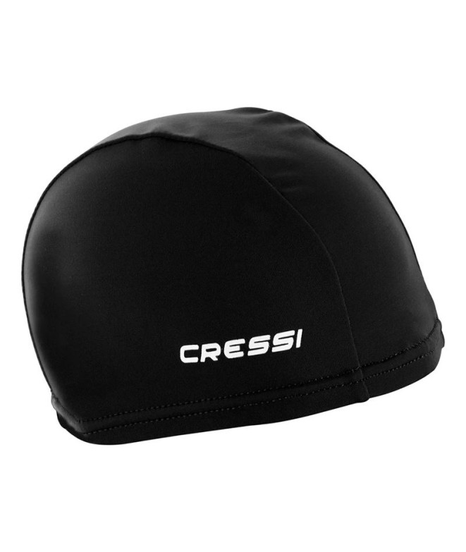 Bonnet Élastique Natation Cressi Unisexe Noir