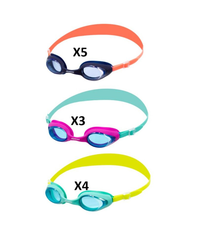 Gafas de Natation Mosconi Assortiment souple -...