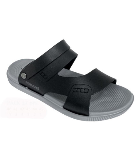 Chaussures Mosconi Pack Arizona L 12 Noir - Gris moyen