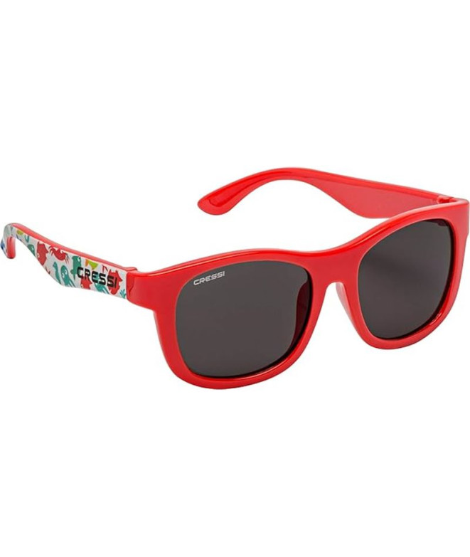 Lunettes Cressi Teddy poissons rouge-lentille...