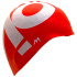 Bonnet Natation Mosconi de Reverse Vol.Logo Rouge - Blanc