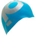 Bonnet Natation Mosconi de Reverse Vol.Logo Turquoise - Argent