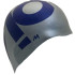 Bonnet Natation Mosconi de Reverse Vol.Logo Encre bleue - Argent