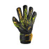 Gants de PorteroFootball de Reush Attrakt Infinity Finger Support Black-Gold