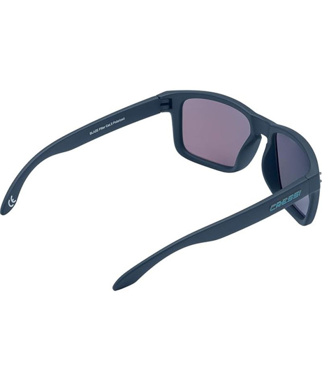 Gafa Blaze Cressi Bleu Mat - Lentille Miroir Bleue