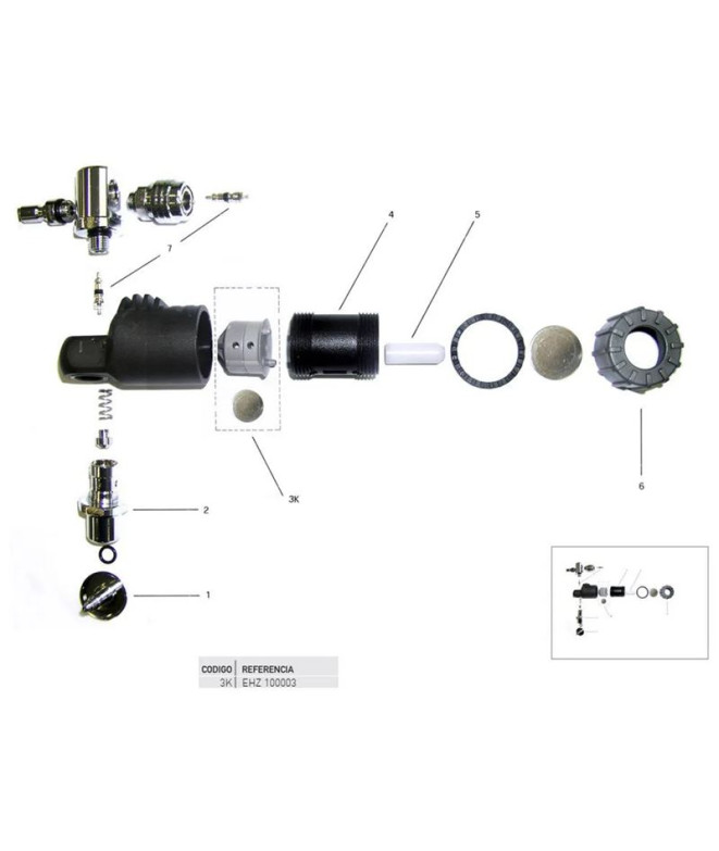 Ensemble Membrane Avertisseur Système Direct...