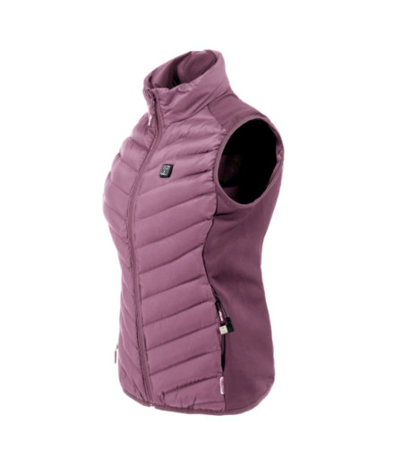 Gilet Joluvi Chauffage Plum Femme