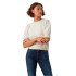 Sweat Vero Moda doffy 2/4 col rond Bouleau Femme