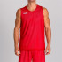 T-shirt Joma Roue Réversible rouge-blanc Homme