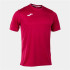 T-shirt Joma Homme Manches courtes Combi Maroon