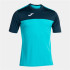 T-shirt Joma Homme Manches courtes Gagnant Turquoise