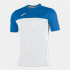 T-shirt Joma Homme Manches courtes Winner Blanc - Royal