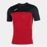 T-shirt Joma Homme Manches courtes Winner Rouge - Noir