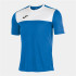 T-shirt Joma Homme Manches courtes Winner Royal - Blanc