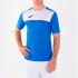 T-shirt Joma Homme Manches courtes Winner Royal - Blanc