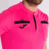 T-shirt Football Joma Homme From Short Sleeve Referee Fluor Pink