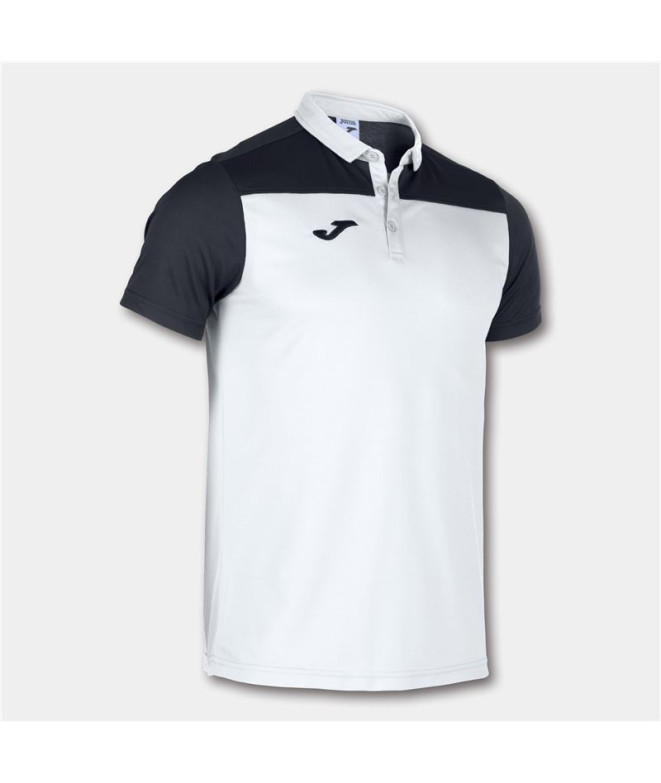 Polo Homme Hobby II manches courtes blanc-noir