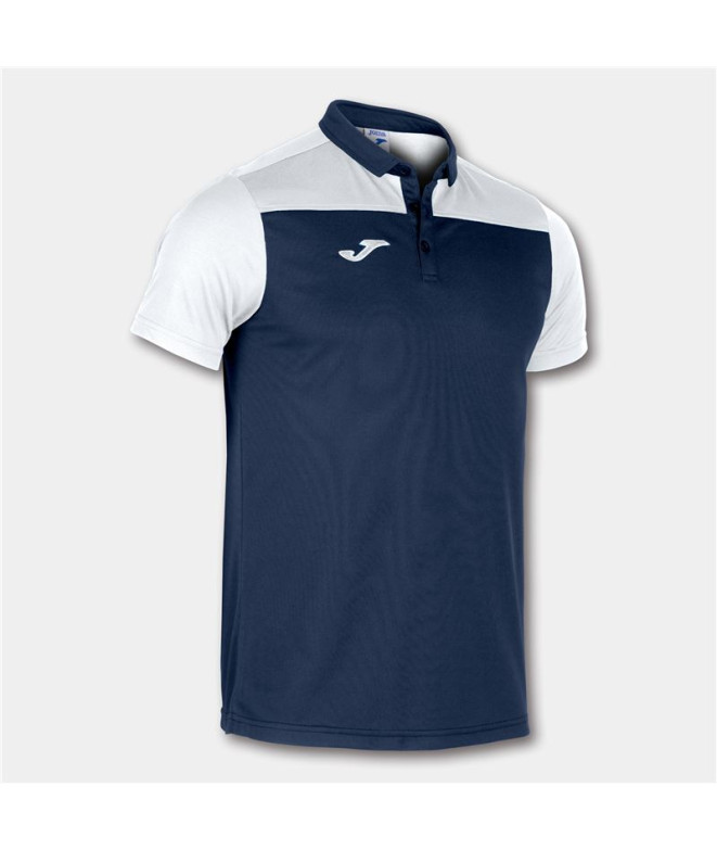 Polo Homme Hobby II Short Sleeve Navy-White
