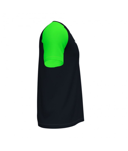 T-shirt Homme Manches courtes Academy IV Noir Vert Fluor