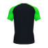 T-shirt Homme Manches courtes Academy IV Noir Vert Fluor