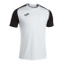 T-shirt Homme Manches courtes Academy IV Blanc Noir