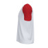 Polo Homme Manches courtes Academy IV Blanc Rouge