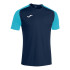 T-shirt Homme Manches courtes Academy IV Marine Turquoise Fluorine
